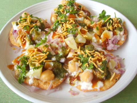 Papdi Chaat - Indian street food
