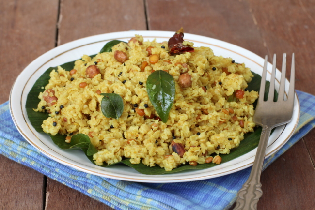 Lemon Oats - Indian Recipe with Oats - Healthy Indian Breakfast Dish