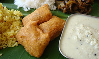 Raw Plantain Fritters - Bhajji