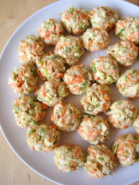 Vegetable Surprise Balls