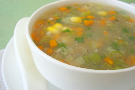 Sweet Corn Soup Recipe » Dassana's Veg Recipes