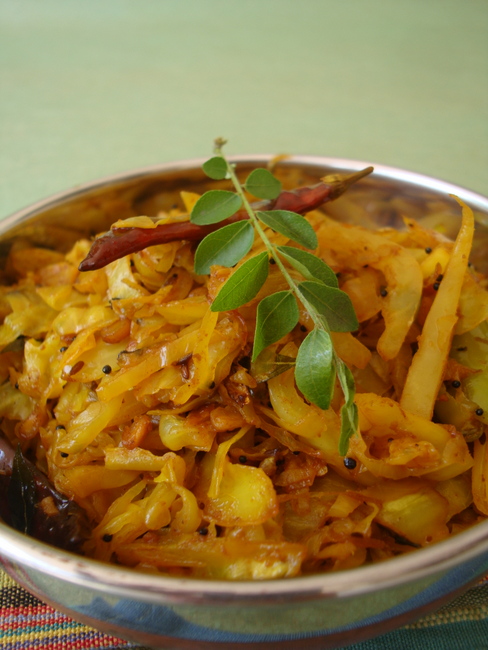 Cabbage Recipes Indian Style Video - Taste Foody