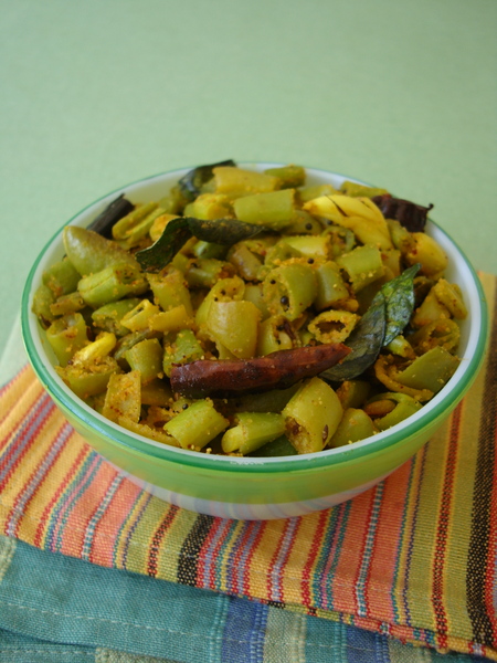 indian style vegetarian beans recipe