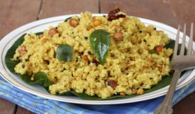 healthy indian breakfast dish