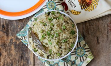 peas pulao