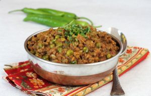 mincemeat peas curry
