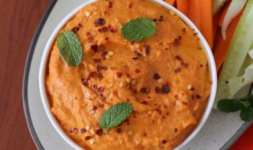 roasted red pepper hummus