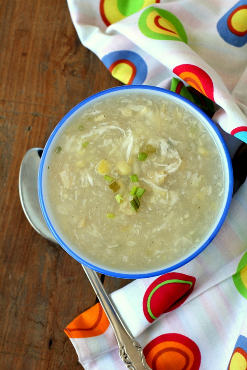 sweet corn chicken soup recipe