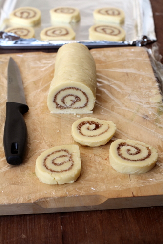 cinnamon roll cookies dough