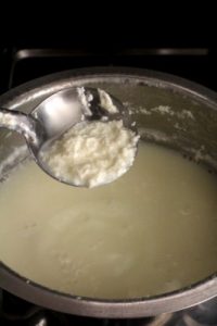 curdled milk