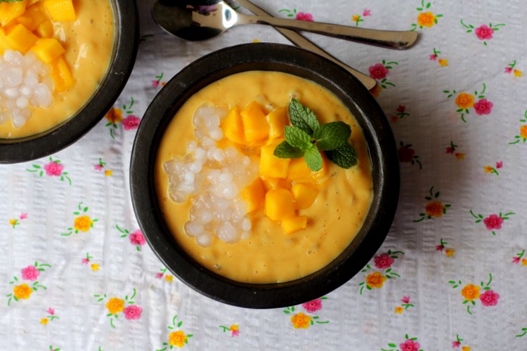Mango Sago Pudding