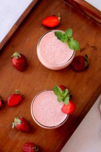strawberry milkshake recipe