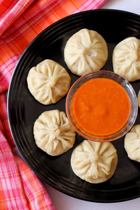 veg momos recipe, how to make veg momos chinese style