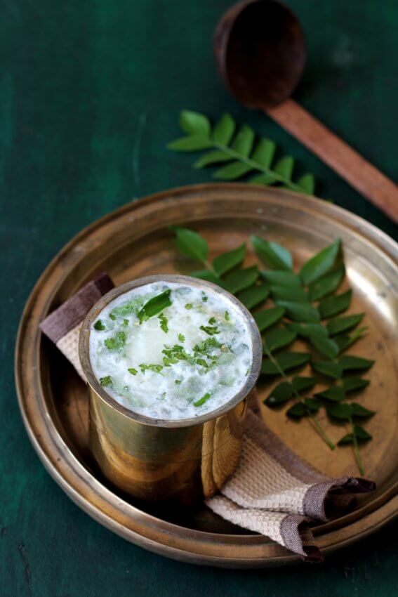 Neer Mor South Indian Buttermilk Recipe Spiced Buttermilk