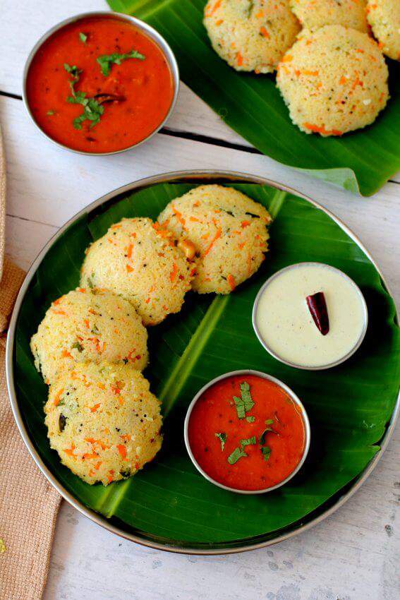 Wheat rava idli recipe, instant godhuma rava idli | instant idli recipes