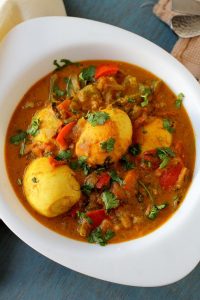 egg gravy recipe - Indian food recipes - Food and cooking blog