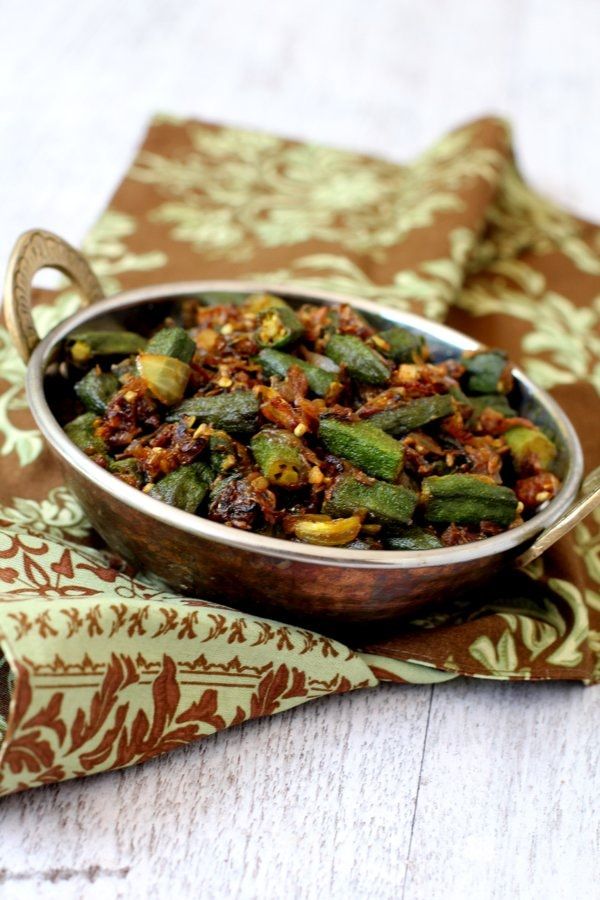 bhindi fry recipe in tamil