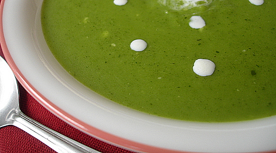 Spinach Soup - Indian food recipes - Food and cooking blog